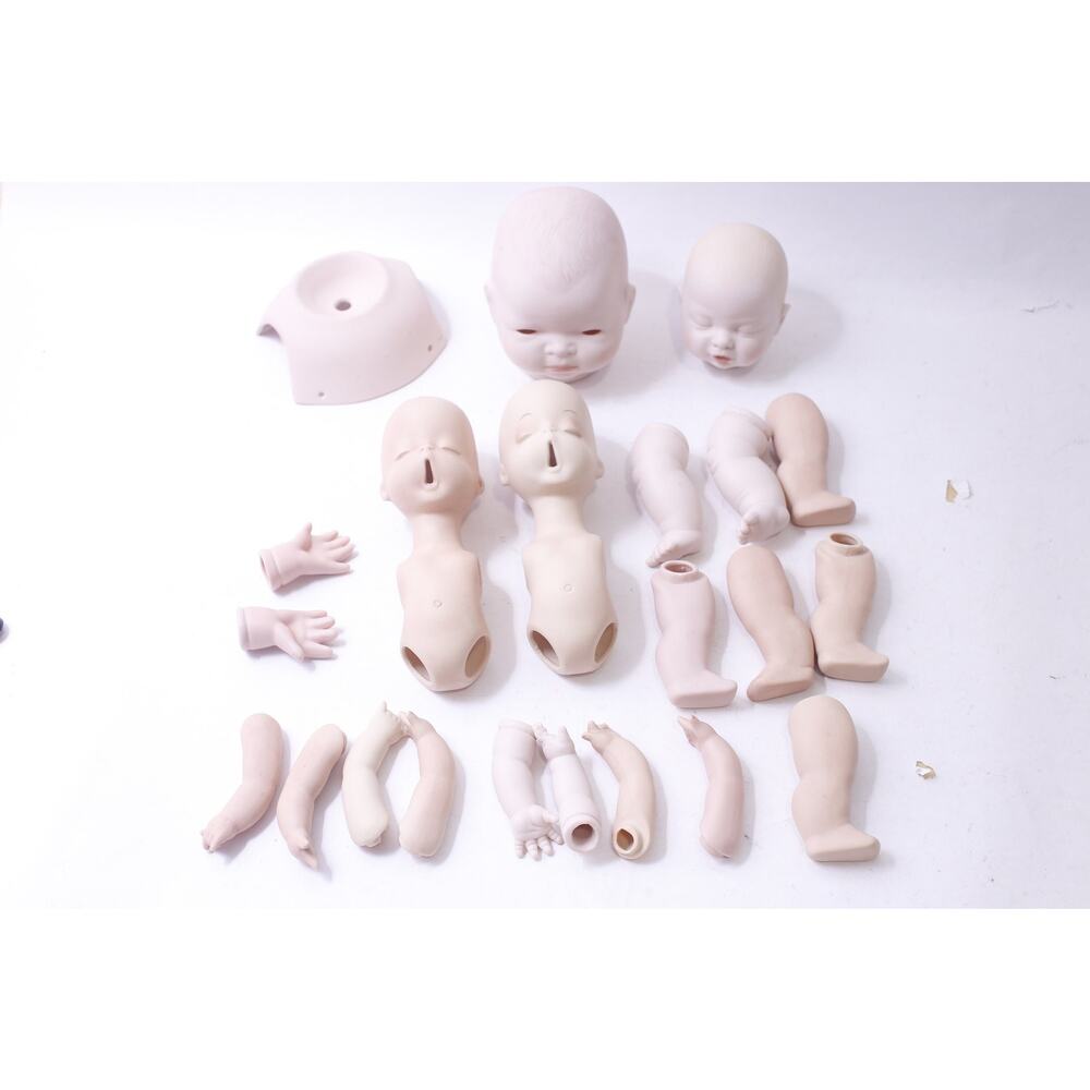 Reborn Doll Parts, Head, Body, Arms, Hands, Legs, DIY, Craft Project, Doll